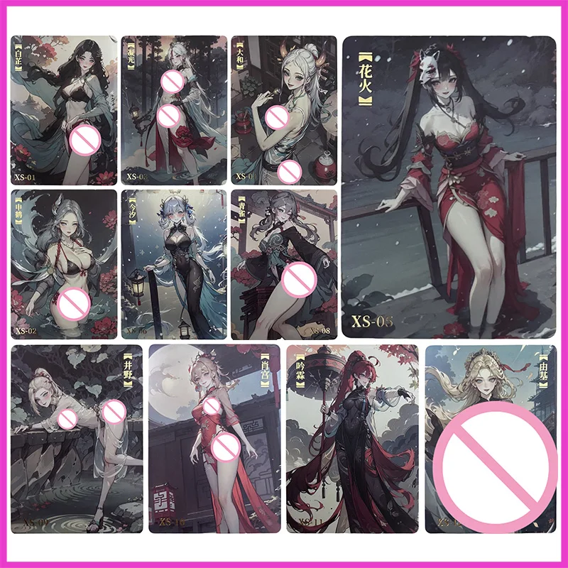 Аниме История Богини Игрушки для мальчиков Ningguang Yamato Sparkle Yamanaka Ino Yoimiya Yinlin Редкие коллекционные карты XS Подарки на день рождения
Аниме История Богини Игрушки для мальчиков Ningguang Yamato Sparkle Yamanaka Ino Yoimiya Yinlin Редкие коллекционные карты XS Подарки на день рождения