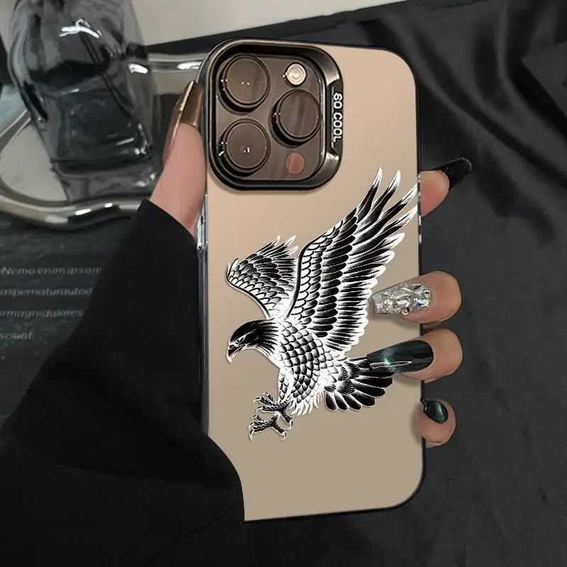 Brave Eagle Design phone case for iPhone 16 15 14 13 12 11 Pro/ Max/Plus shock-proof rear cover anti-fingerprint
Brave Eagle Design phone case for iPhone 16 15 14 13 12 11 Pro/ Max/Plus shock-proof rear cover anti-fingerprint