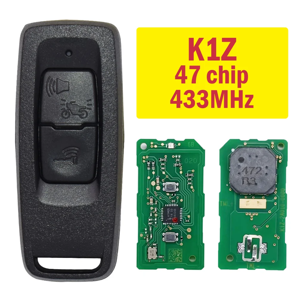 K1Z умный пульт дистанционного управления мотоциклетный брелок 47 чип 433 МГц мотор смарт-ключ замена ключа мотоцикла для Honda
K1Z умный пульт дистанционного управления мотоциклетный брелок 47 чип 433 МГц мотор смарт-ключ замена ключа мотоцикла для Honda