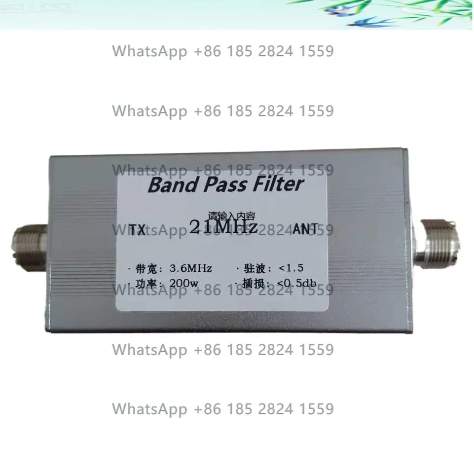 «Плосс-фильтр 21 МГц, 15 м (BPF) — LC-фильтр мощностью 200 Вт для коротковолновой связи» НОВОЕ специальное предложение
«Плосс-фильтр 21 МГц, 15 м (BPF) — LC-фильтр мощностью 200 Вт для коротковолновой связи» НОВОЕ специальное предложение