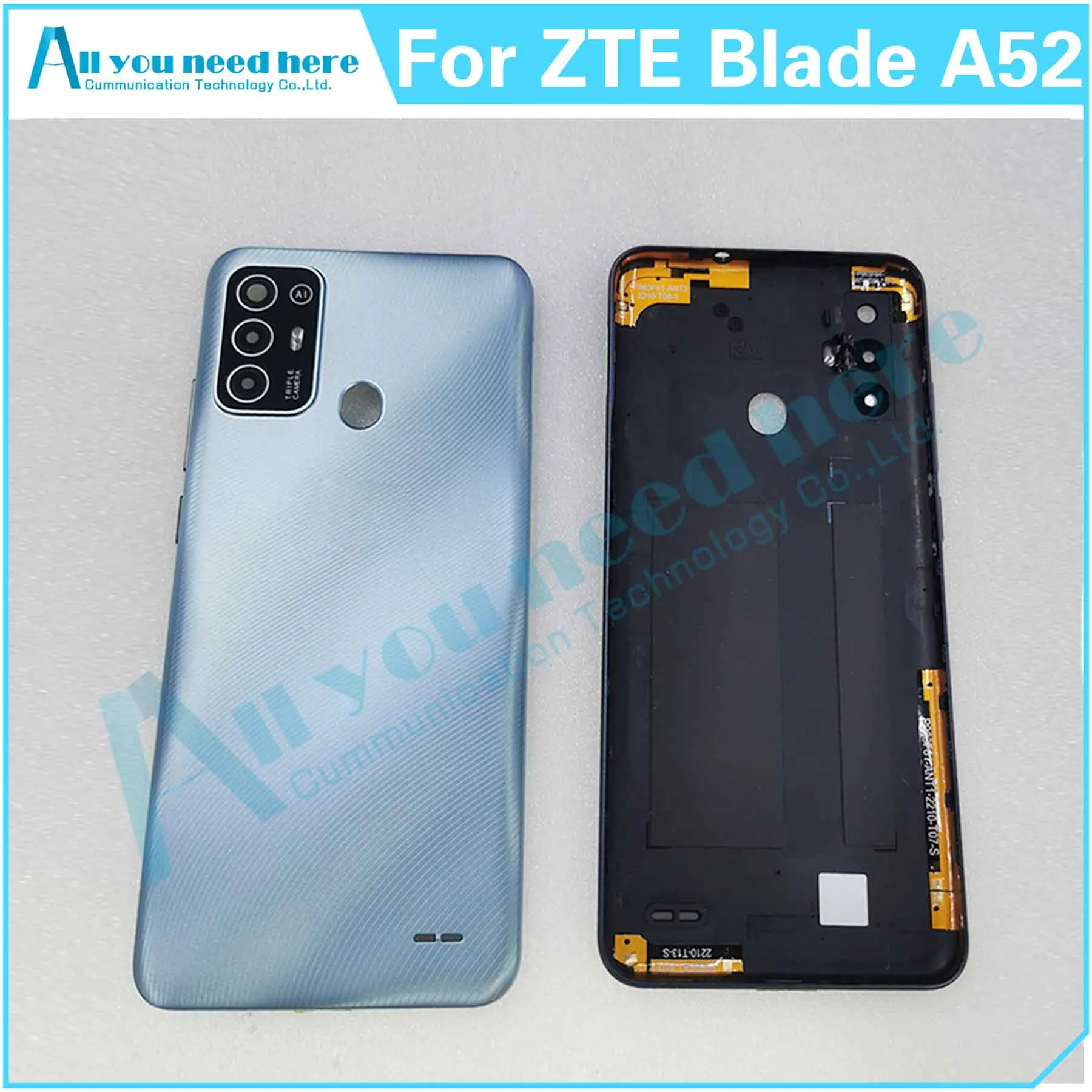 Задняя крышка батарейного отсека, задняя Задняя панель для ZTE Blade A52, запасные части для замены
Задняя крышка батарейного отсека, задняя Задняя панель для ZTE Blade A52, запасные части для замены