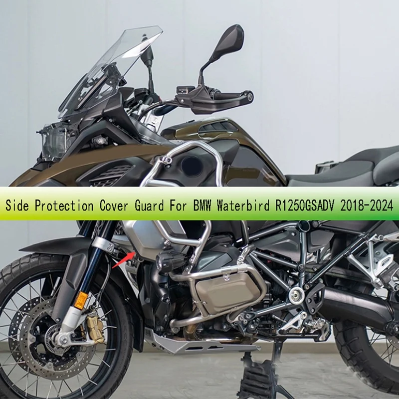 Motorcycle Radiator Reservoir Bezel Side Protection Cover Guard For BMW Waterbird R1250GSADV 2018-2024
Motorcycle Radiator Reservoir Bezel Side Protection Cover Guard For BMW Waterbird R1250GSADV 2018-2024