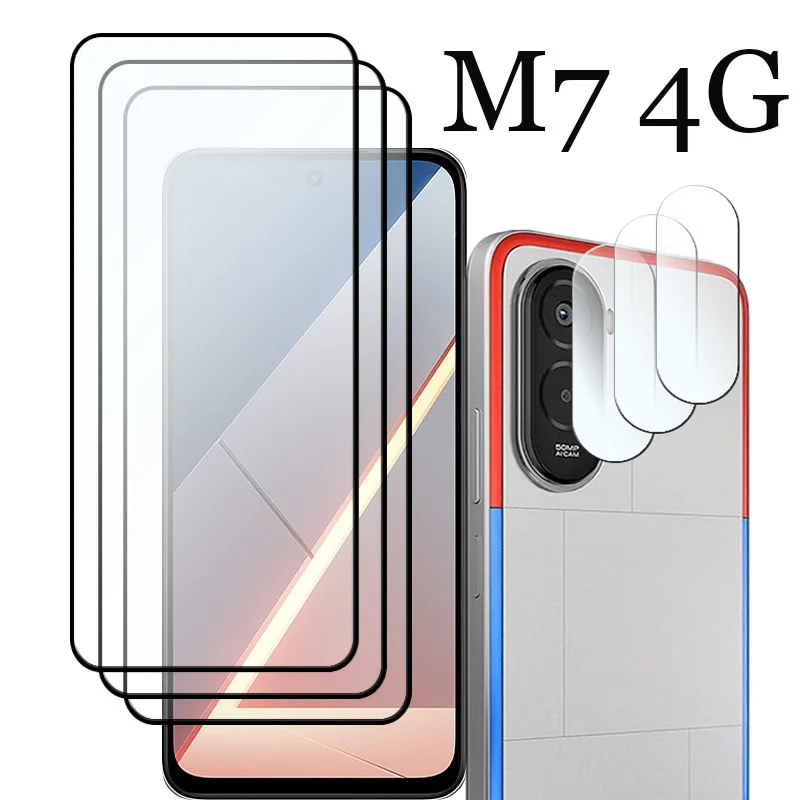 Sale Tempered Glass For Xiaomi POCO M7 4G Screen Protector 9H 6.9"Shockproof Anti-Scratch+M7 4G Soft fiber lens film
Sale Tempered Glass For Xiaomi POCO M7 4G Screen Protector 9H 6.9"Shockproof Anti-Scratch+M7 4G Soft fiber lens film