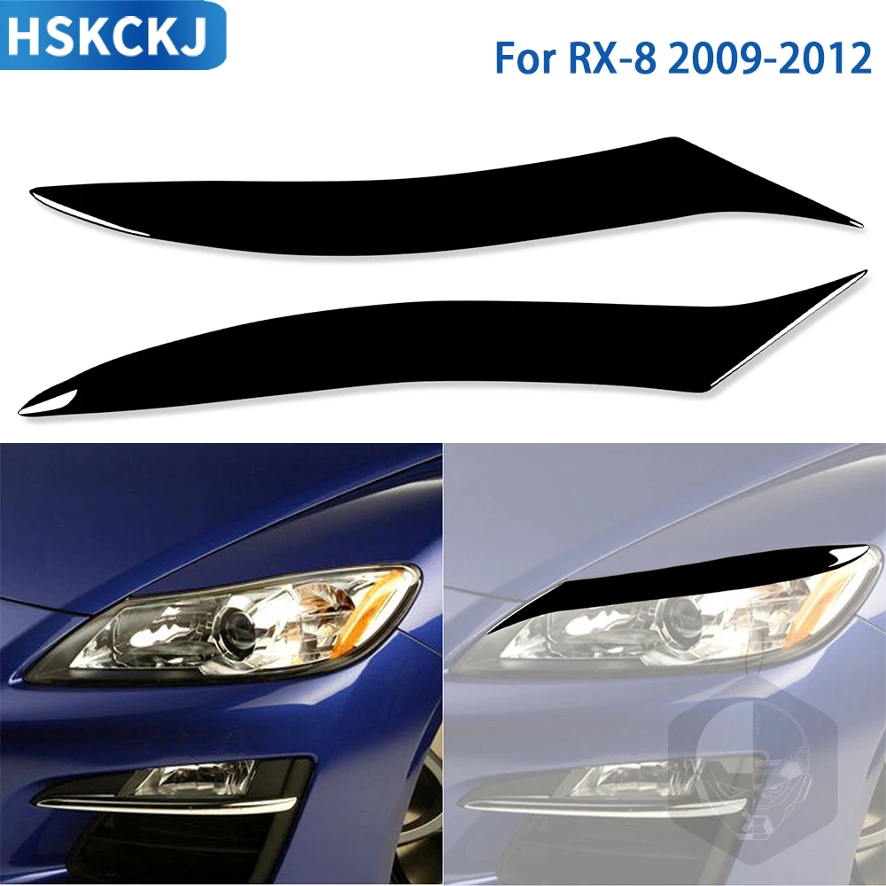 For Mazda RX8 RX-8 2009 2010 2011 2012 Accessories Car Black Plastic Exterior Lamp Eyebrow Trim Sticker Decoration
For Mazda RX8 RX-8 2009 2010 2011 2012 Accessories Car Black Plastic Exterior Lamp Eyebrow Trim Sticker Decoration