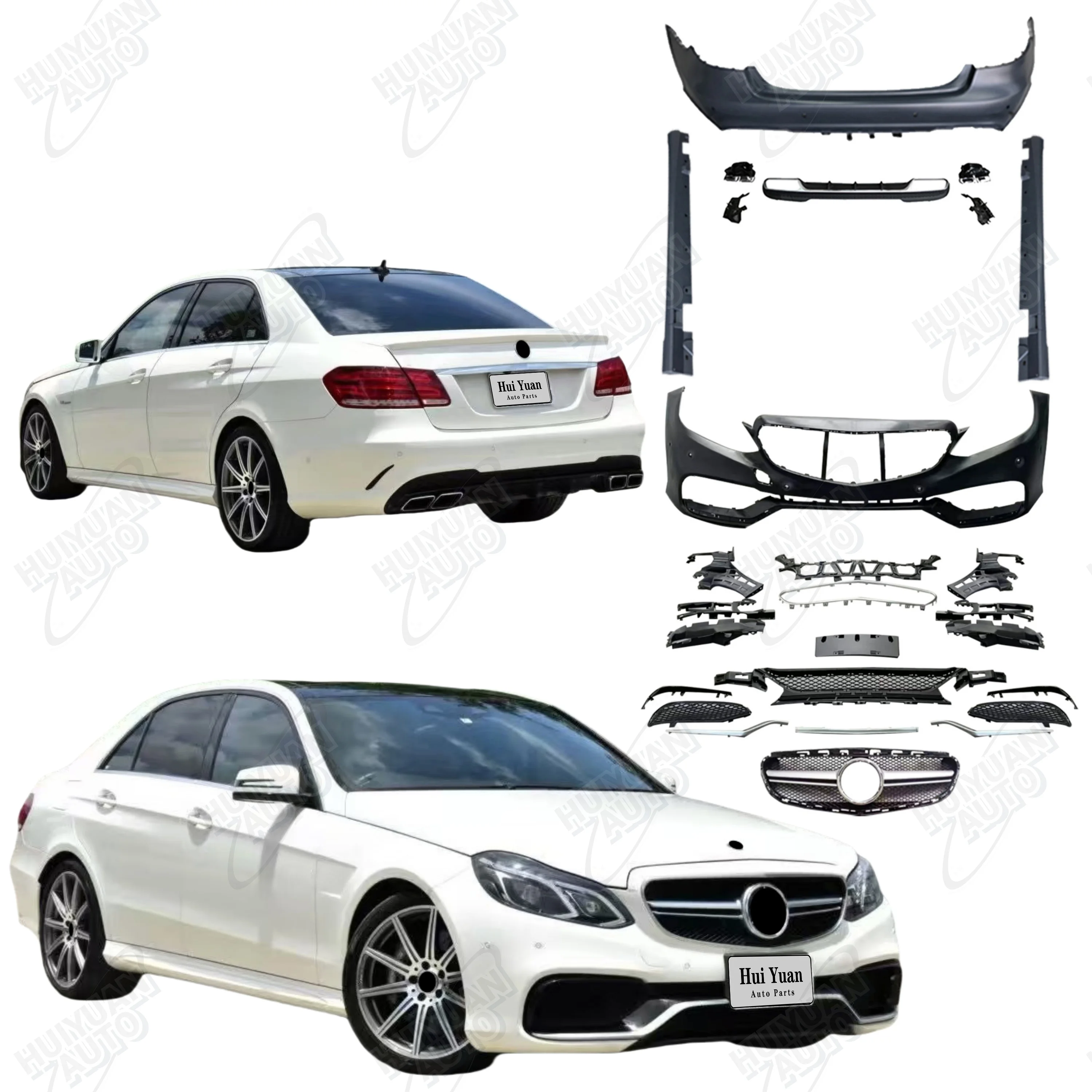 Perfect Fitment Auto Body Systems for W212 2009-2015 Change to E63 Style Include Front and Rear Bumper Grille
Perfect Fitment Auto Body Systems for W212 2009-2015 Change to E63 Style Include Front and Rear Bumper Grille
