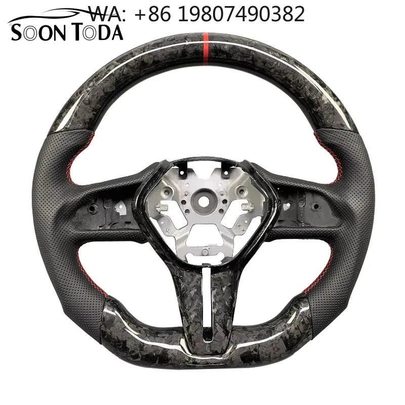 35mm Grip 3-Spoke Steering Wheel, Forged Carbon Fiber Design, Sport Auto Interior Modification Parts
35mm Grip 3-Spoke Steering Wheel, Forged Carbon Fiber Design, Sport Auto Interior Modification Parts