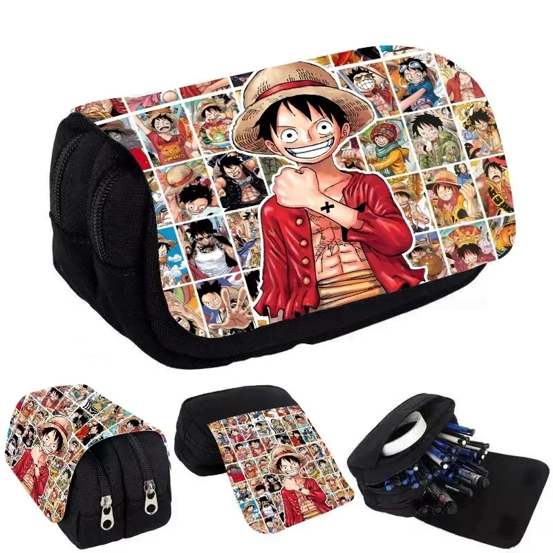 One Piece Luffy Pencil Case Student Products Girls Boys Pen Case Bag Large Capacity Pencil Box Pouch Stationery Supplie Gifts
One Piece Luffy Pencil Case Student Products Girls Boys Pen Case Bag Large Capacity Pencil Box Pouch Stationery Supplie Gifts