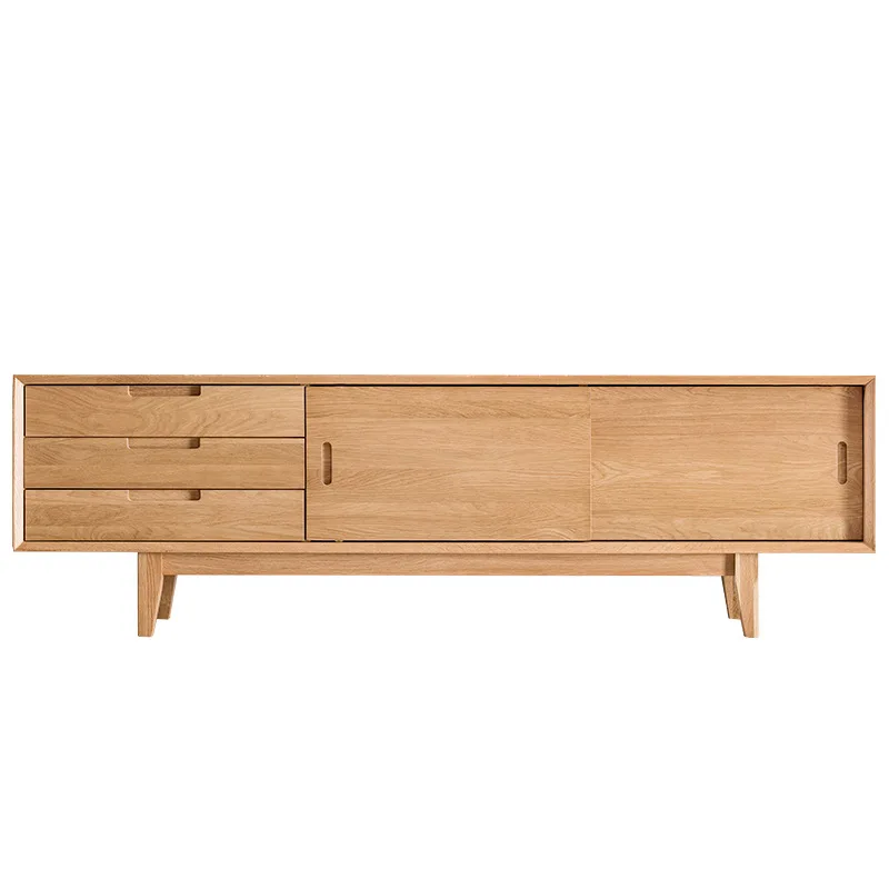 Nordic medieval solid wood TV cabinet small apartment simple audio-visual cabinet
Nordic medieval solid wood TV cabinet small apartment simple audio-visual cabinet