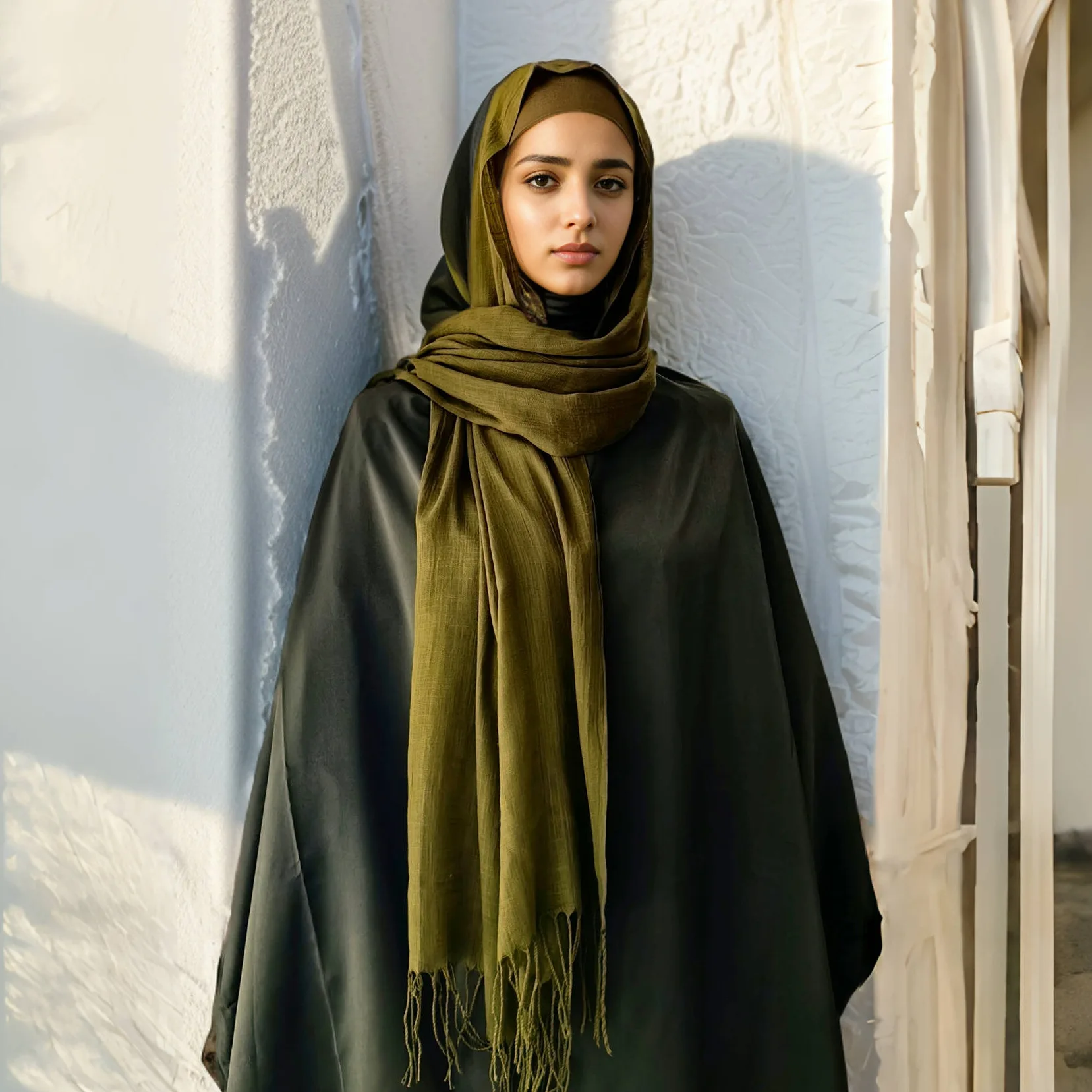 Элегантный длинный шарф с кисточками, Малайзийская повязка на голову, женский мусульманский хиджаб, шали с бахромой, тюрбан, платок, банданы Bufanda 200*68 см
Элегантный длинный шарф с кисточками, Малайзийская повязка на голову, женский мусульманский хиджаб, шали с бахромой, тюрбан, платок, банданы Bufanda 200*68 см