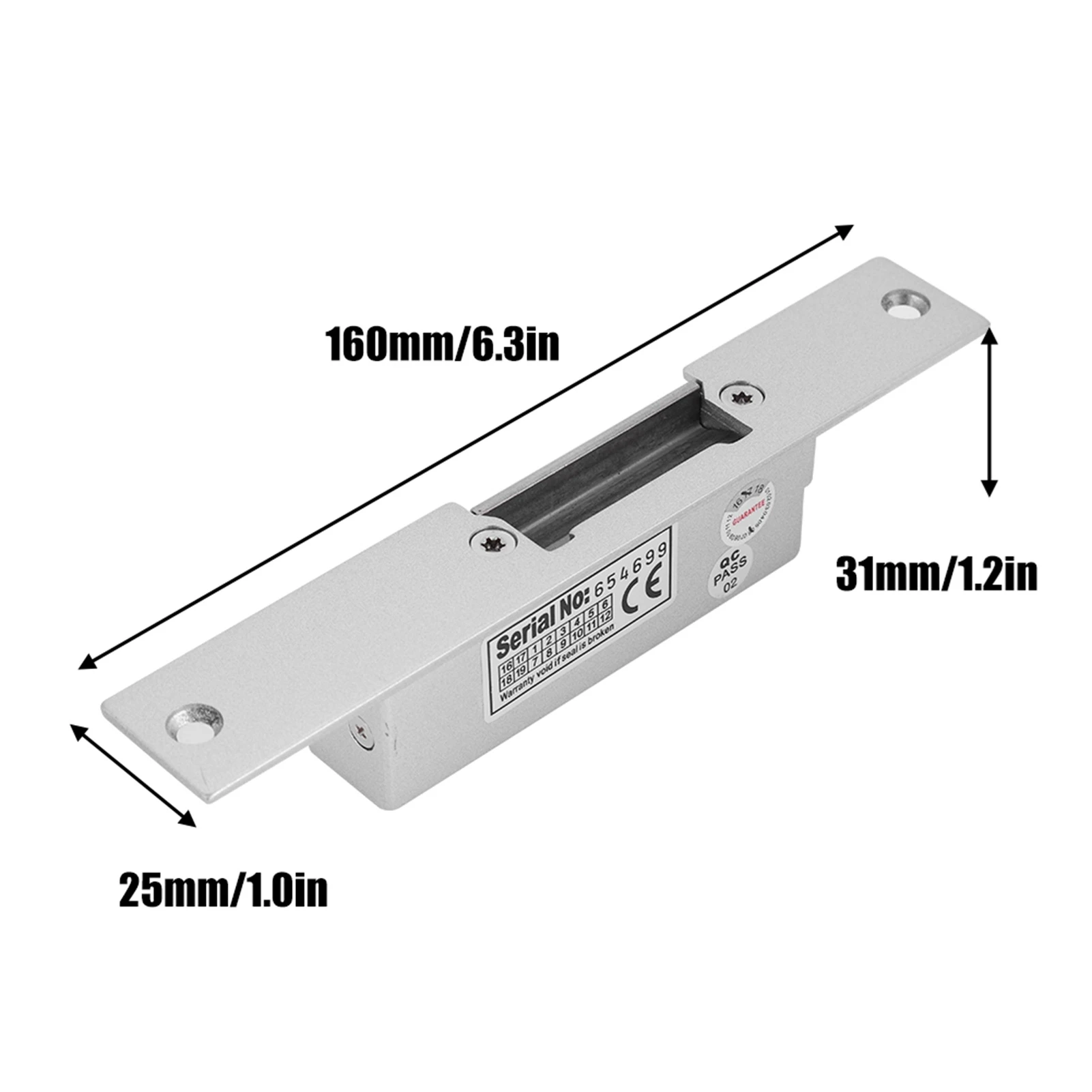 Access Control Electric Strike Lock NC NO Cathode for Wood Metal Door
Access Control Electric Strike Lock NC NO Cathode for Wood Metal Door