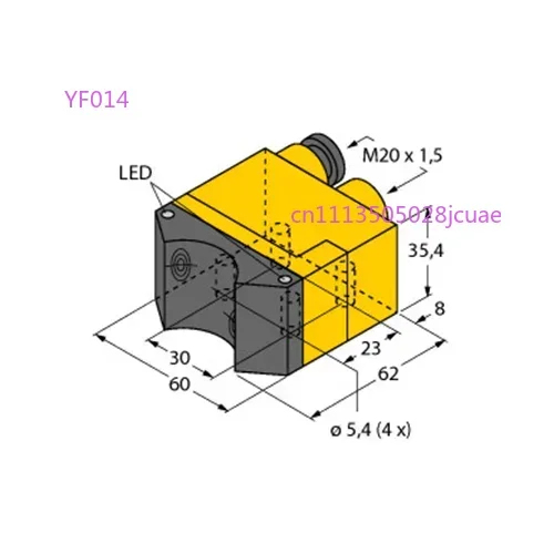 Inductive Sensor NI4-DSU35TC-2AP4X2 Dual Induction Surface Proximity Switch for Rotary Actuators
Inductive Sensor NI4-DSU35TC-2AP4X2 Dual Induction Surface Proximity Switch for Rotary Actuators