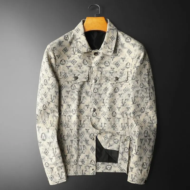 Spring and Autumn Handsome Jacket Trendy Men Mature Lapel Printed Middle-aged and Young Slim Casual Men's Jacket
Spring and Autumn Handsome Jacket Trendy Men Mature Lapel Printed Middle-aged and Young Slim Casual Men's Jacket