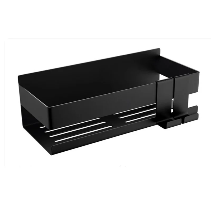 304 Stainless Steel Matte Black Simple Washstand Home Bathroom Storage Rack Bathroom Accessories
304 Stainless Steel Matte Black Simple Washstand Home Bathroom Storage Rack Bathroom Accessories