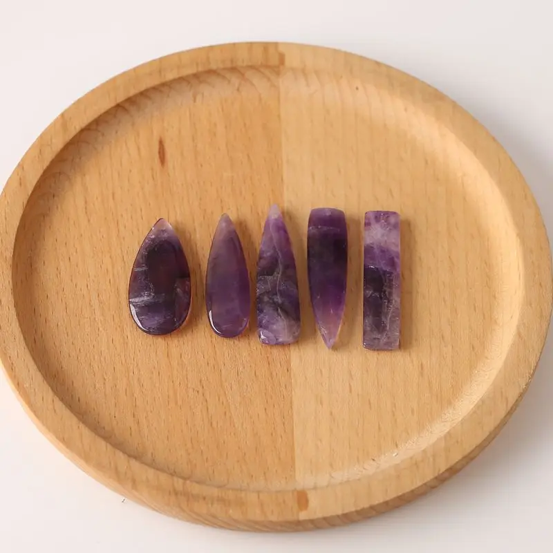 5PCS Natural Amethyst Long Dangle Earrings Beadsfor Jewelry Making Gemstone Earrings 33x16x4-35x11x4mm-14.1g
5PCS Natural Amethyst Long Dangle Earrings Beadsfor Jewelry Making Gemstone Earrings 33x16x4-35x11x4mm-14.1g