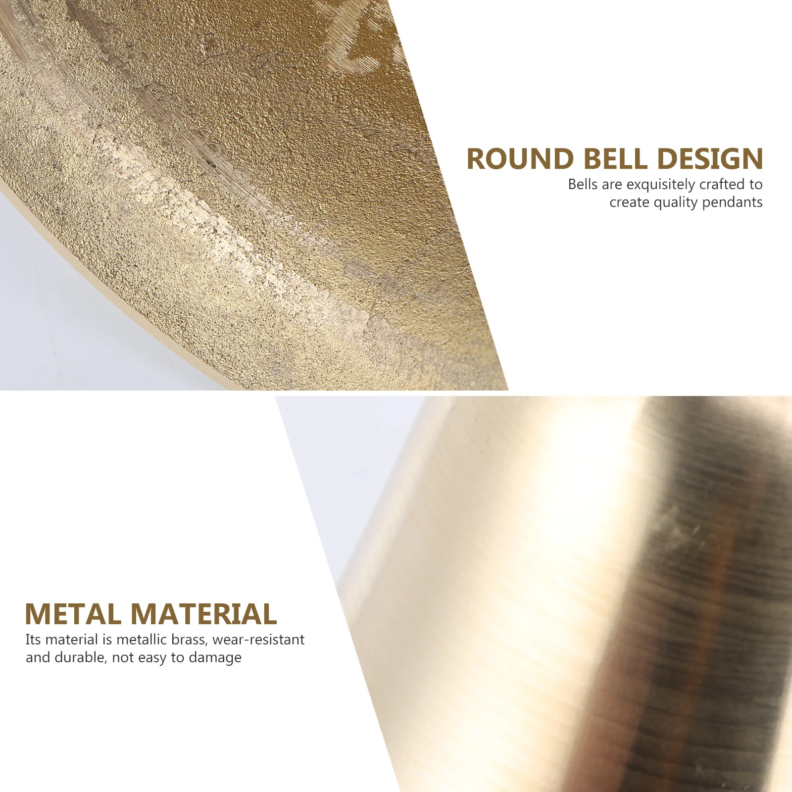 1Pcs Brass Bell Pendant Copper Round Mouth Temple Wind Chime Clear Ringing Yard Bell for School Office Home Party Decoration
1Pcs Brass Bell Pendant Copper Round Mouth Temple Wind Chime Clear Ringing Yard Bell for School Office Home Party Decoration