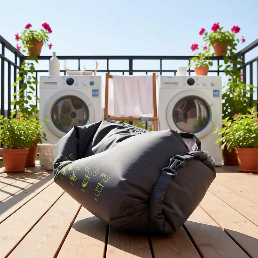 Портативная стиральная машина — легкая, ручная, для путешествий, кемпинга, стирки, детской одежды — 5,3 унции.
Портативная стиральная машина — легкая, ручная, для путешествий, кемпинга, стирки, детской одежды — 5,3 унции.