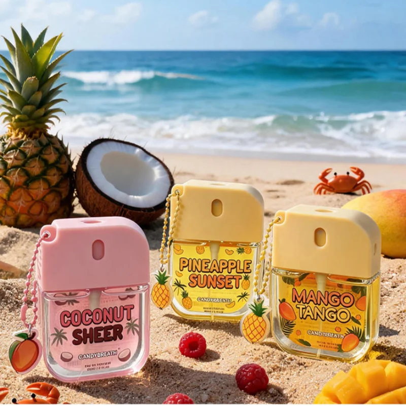Portable Hanging Chain Fruit Perfume Spray Long Lasting Rich Fragrance Vanilla Pineapple Scent Mini Pocket Fresh Body Perfume
Portable Hanging Chain Fruit Perfume Spray Long Lasting Rich Fragrance Vanilla Pineapple Scent Mini Pocket Fresh Body Perfume