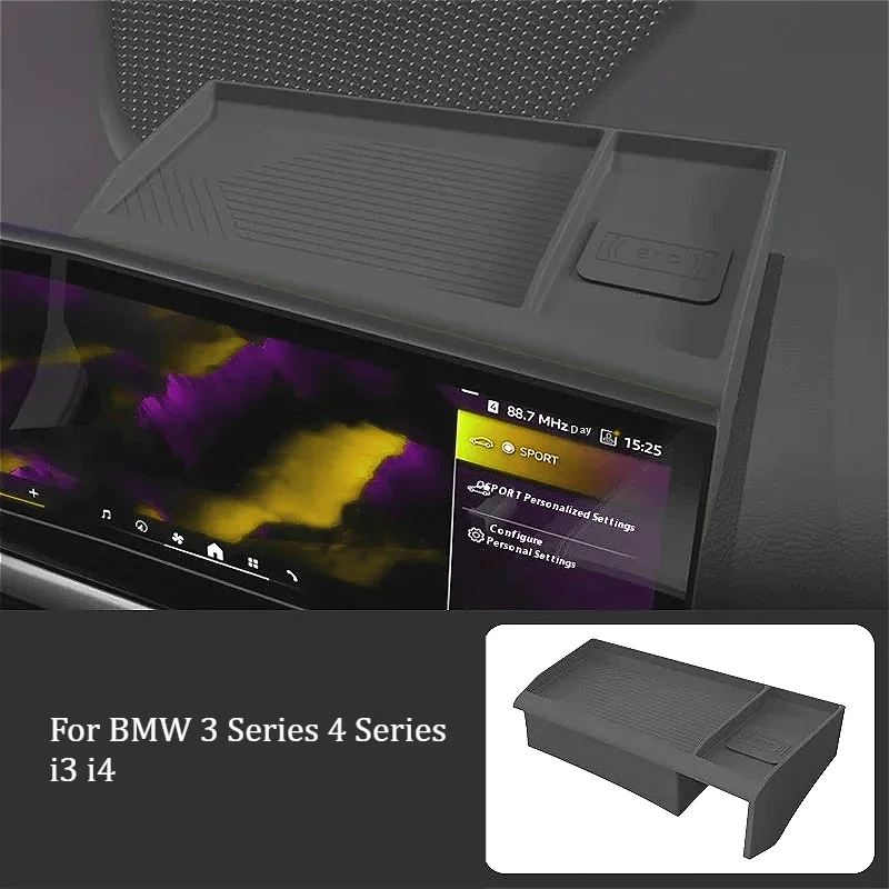 For BMW 3 Series 4 Series i3 i4 Central Control Screen Rear Storage Box Silicone Storage Box Car Accessories
For BMW 3 Series 4 Series i3 i4 Central Control Screen Rear Storage Box Silicone Storage Box Car Accessories