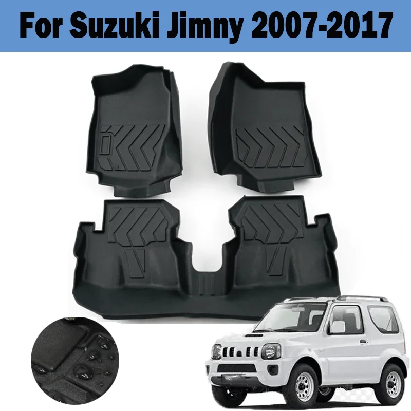 Коврики для пола автомобиля Suzuki Jimny 2007-2017, для леворульных авто | Коврик для багажника автомобиля | Аксессуары для салона автомобиля
Коврики для пола автомобиля Suzuki Jimny 2007-2017, для леворульных авто | Коврик для багажника автомобиля | Аксессуары для салона автомобиля