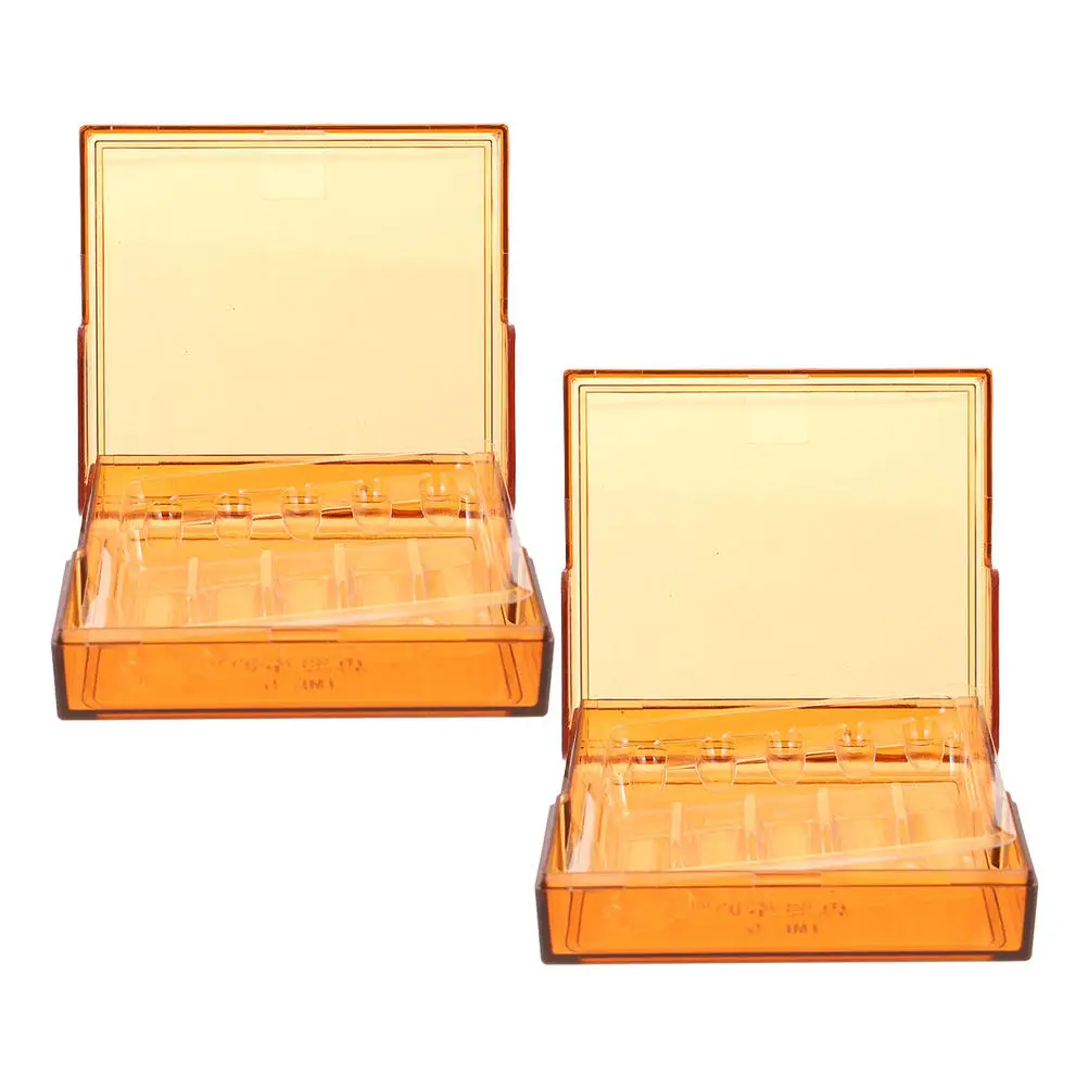 Комплект из 2 светонепроницаемых футляров для ампул янтарного цвета, вместимостью 5 флаконов по 1 мл, портативный держатель для инъекций для клиник, больниц и медицинских учреждений
Комплект из 2 светонепроницаемых футляров для ампул янтарного цвета, вместимостью 5 флаконов по 1 мл, портативный держатель для инъекций для клиник, больниц и медицинских учреждений