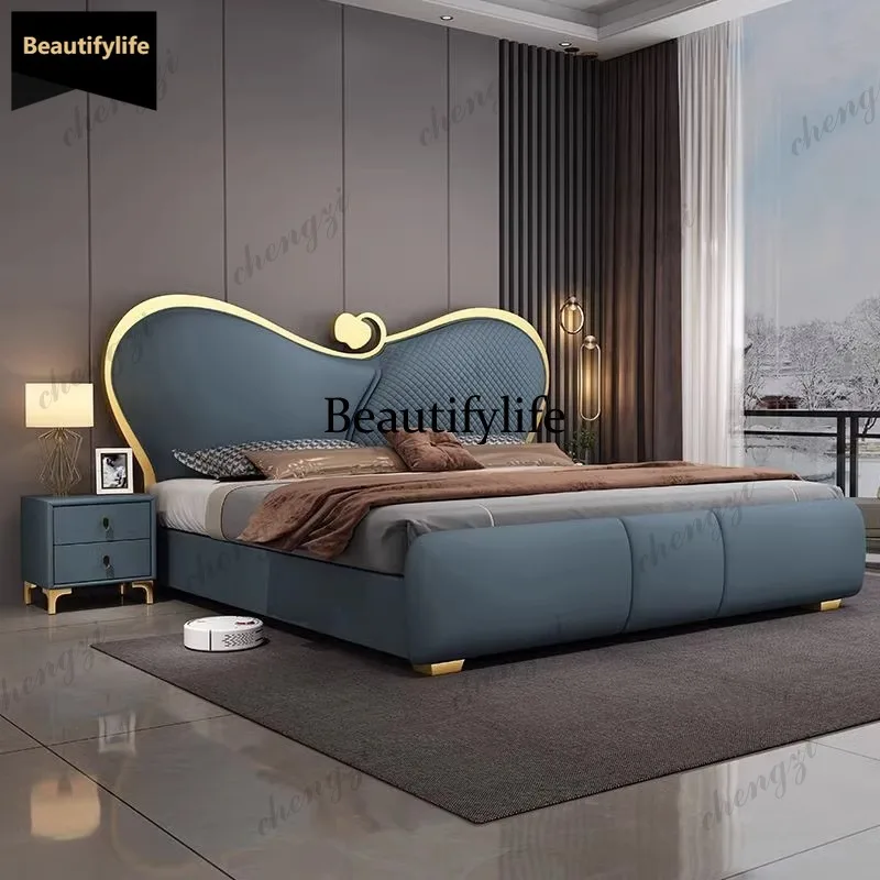 Q181 Space Saving Design Modern Bed Double King Size Safe Sleeping Bed Luxury Storage Letto Matrimoniale Trendy Furniture
Q181 Space Saving Design Modern Bed Double King Size Safe Sleeping Bed Luxury Storage Letto Matrimoniale Trendy Furniture