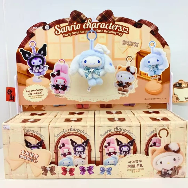 Sanrio Characters The Fluffys Style Plush Blind Box Cinnamoroll Kuromi Melody Anime Figures Collect Ornaments Boys Girls Gifts
Sanrio Characters The Fluffys Style Plush Blind Box Cinnamoroll Kuromi Melody Anime Figures Collect Ornaments Boys Girls Gifts