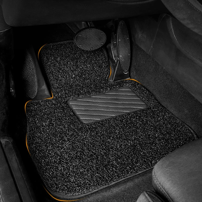Custom Car Floor Mats Wire Foot Pads Carpet Accessories For MINI Cooper R55 R56 R57 R60 R61 F54 F55 F57 F57 F60 R50 R52 R53