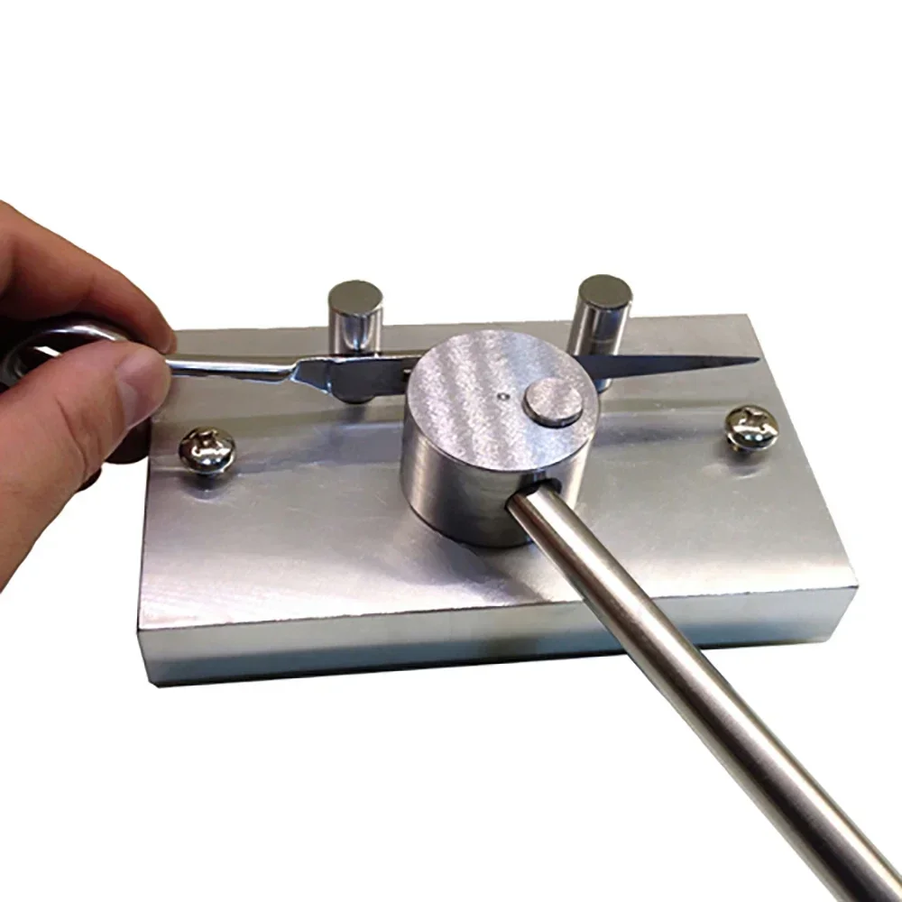 DIY Scissors Arc Corrector Twisting Machine Bending Device Manual Barber Scissors Repair Tool The Third Round Radian Corrector
DIY Scissors Arc Corrector Twisting Machine Bending Device Manual Barber Scissors Repair Tool The Third Round Radian Corrector