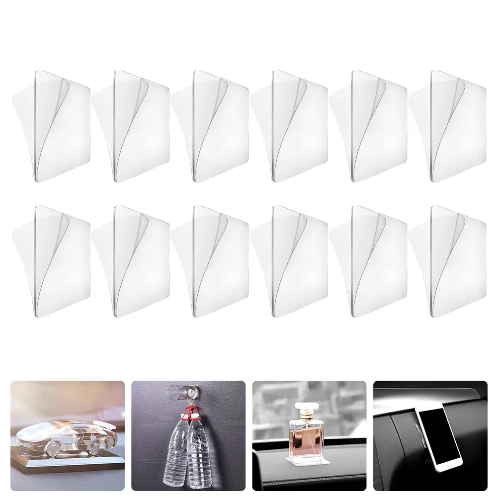 12Pcs Universal Hook-Free Patch Washable Reusable Transparent Adhesive Tape Strong Hold Non-Marking for Rugs Yoga Mats Car Floor
12Pcs Universal Hook-Free Patch Washable Reusable Transparent Adhesive Tape Strong Hold Non-Marking for Rugs Yoga Mats Car Floor