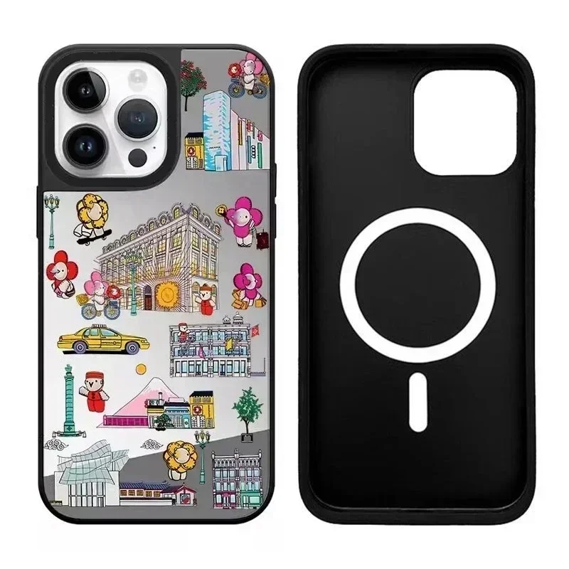 Streetscape iPhone 11 12 13 14 15 Pro Max Mirror Surface MagSafe Case Cover Shell
Streetscape iPhone 11 12 13 14 15 Pro Max Mirror Surface MagSafe Case Cover Shell
