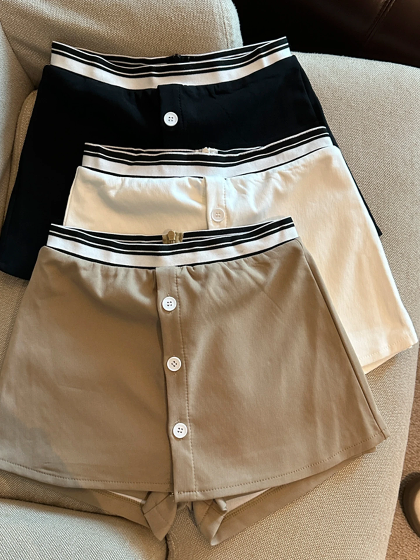 High Waist A-Line Skirt Pants Women's Spring Summer Anti-Light Tightening ort Skirts Casual High Waist Skirts
High Waist A-Line Skirt Pants Women's Spring Summer Anti-Light Tightening ort Skirts Casual High Waist Skirts