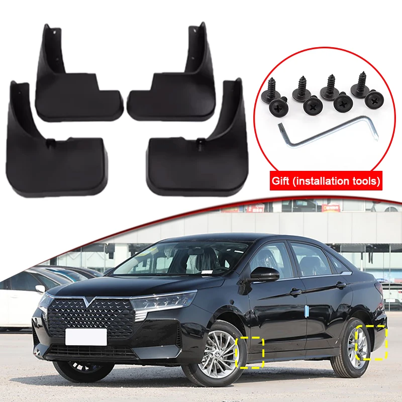 Car Styling For Venucia D60 PLUS 2024 2025 2026 ABS Car Mud Flaps Splash Guard Mudguards MudFlaps Front Rear Fender Accessories
Car Styling For Venucia D60 PLUS 2024 2025 2026 ABS Car Mud Flaps Splash Guard Mudguards MudFlaps Front Rear Fender Accessories