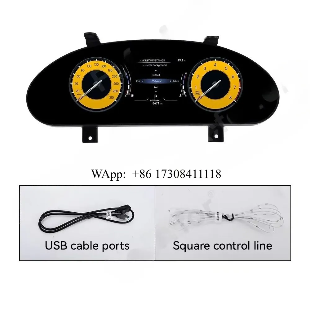 Foforfor LCD Dashboard Quattroporte GT2007-2012 LCD Instrument Panel Odometer Virtual Digital Cluster Carplay
Foforfor LCD Dashboard Quattroporte GT2007-2012 LCD Instrument Panel Odometer Virtual Digital Cluster Carplay