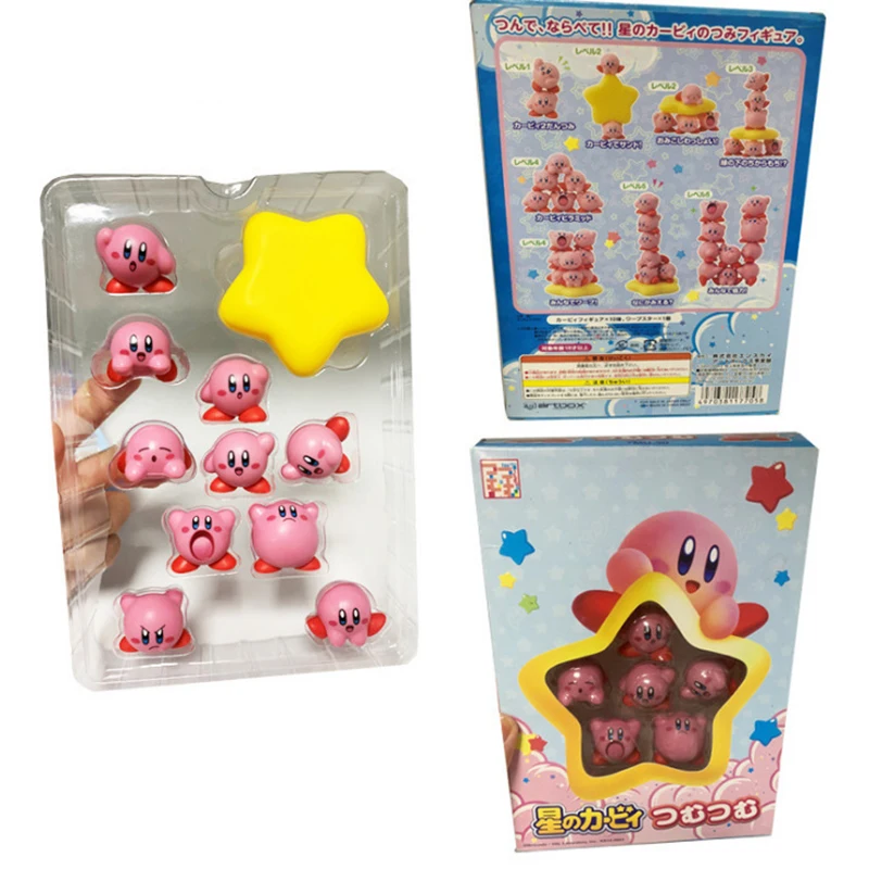 Набор мини-кукол 10 шт., Аниме игра, звезда, Kirby, складывающаяся фигурка, игрушка, мультяшная экшн-фигурка, Штабелируемая детская развивающая игрушка, подарок
Набор мини-кукол 10 шт., Аниме игра, звезда, Kirby, складывающаяся фигурка, игрушка, мультяшная экшн-фигурка, Штабелируемая детская развивающая игрушка, подарок