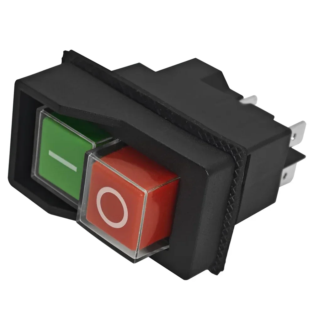 Pushbutton Switch 1PCS KJD17 Electromagnetic Pushbutton Switch 4Pin 120V/220V 16A For Garden Tools Pushbutton Switch
Pushbutton Switch 1PCS KJD17 Electromagnetic Pushbutton Switch 4Pin 120V/220V 16A For Garden Tools Pushbutton Switch