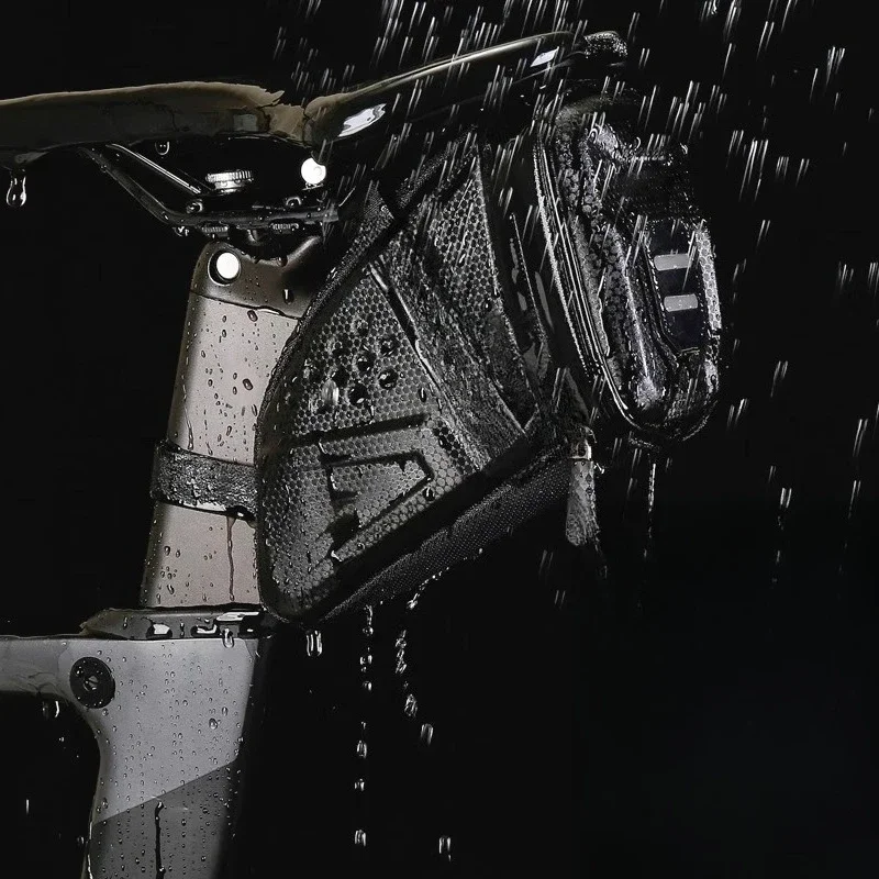 Hard shell bicycle tail bag road bike tail bag waterproof mountain bike saddle bag tool storage bag cycling equipment
Hard shell bicycle tail bag road bike tail bag waterproof mountain bike saddle bag tool storage bag cycling equipment