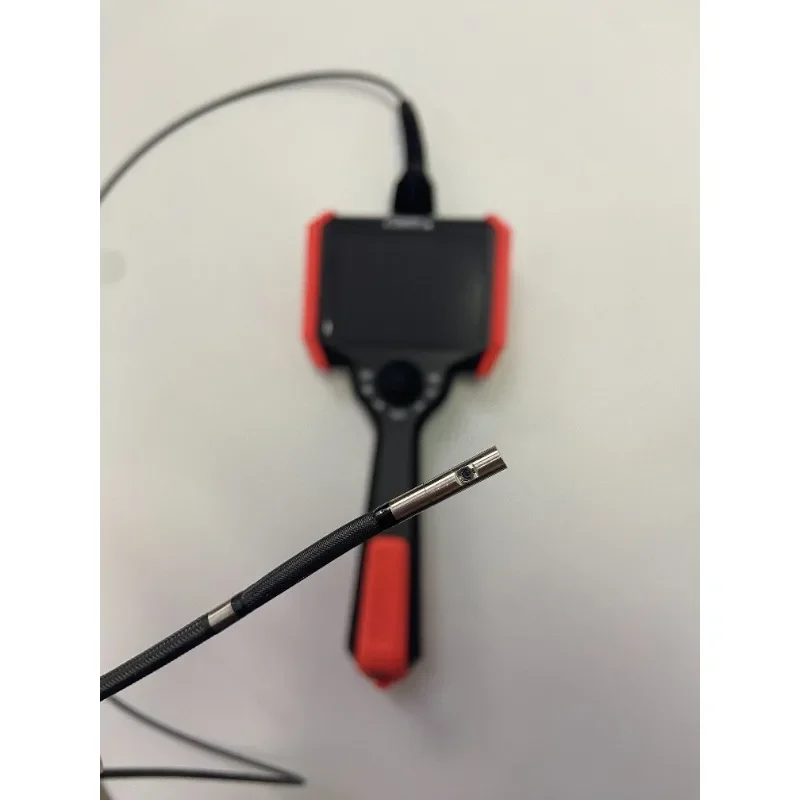 5Inch handheld industrial endoscope, equipped with 4mm front lens and 90-degree side lens, supports 360-degree joystick rotation
5Inch handheld industrial endoscope, equipped with 4mm front lens and 90-degree side lens, supports 360-degree joystick rotation