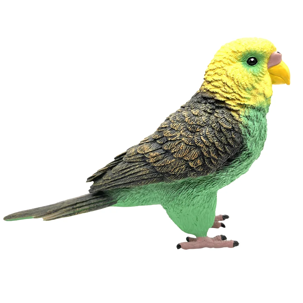 Simulated Budgie Parrot Figurine Bird Model Kids Toy Children Sculpture Simulation Budgerigar Decoration Plastic
Simulated Budgie Parrot Figurine Bird Model Kids Toy Children Sculpture Simulation Budgerigar Decoration Plastic