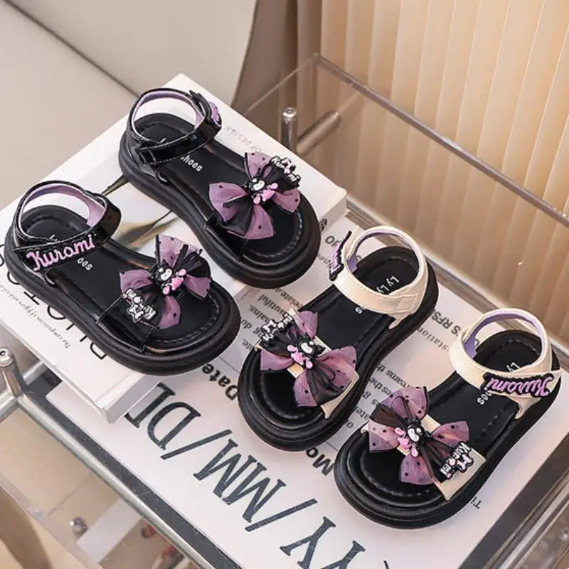 Sanrio Kuromi New Sandals for Girls Sweet Children Kids Shoes Anime Cartoon Princess Cute Anti-Slip Outdoor Beach Summer Gifts
Sanrio Kuromi New Sandals for Girls Sweet Children Kids Shoes Anime Cartoon Princess Cute Anti-Slip Outdoor Beach Summer Gifts