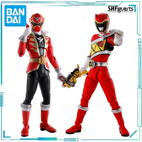 BANDAI genuino S. H. Figuarts serie True Bone Carving Beast Epirate Squad Hao Kuai Hong Lectric Team fuerte dragón rojo recoger