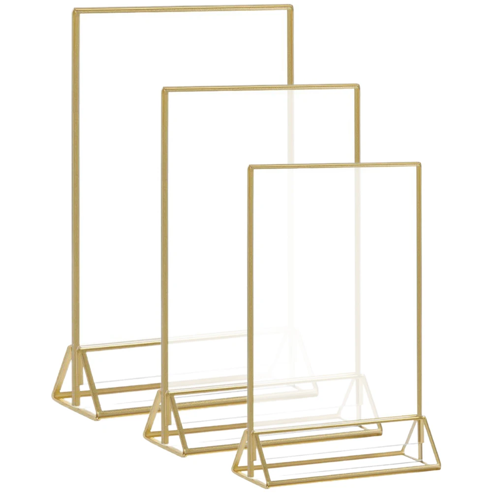 3pcs Acrylic Stand Card Table Menu Display Rack Placecard Holders Clear Lightweight Unique Design Office Restaurant
3pcs Acrylic Stand Card Table Menu Display Rack Placecard Holders Clear Lightweight Unique Design Office Restaurant