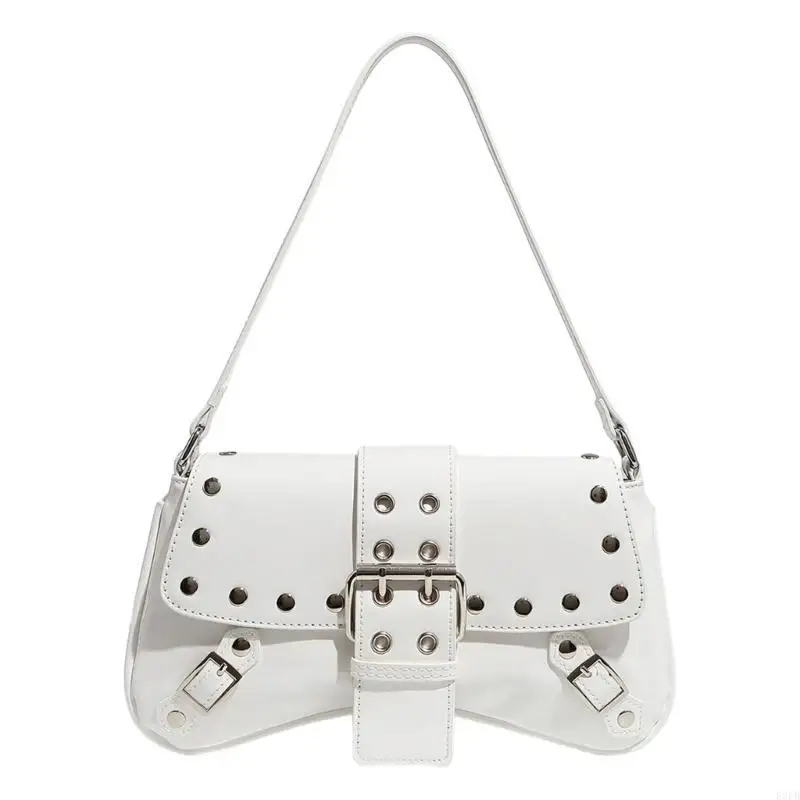 E8FB Trendy PU Leather Handbag With Studded Designs Shoulder Bag For Enhancing Your Outfits For Dates And Shopping Sprees
E8FB Trendy PU Leather Handbag With Studded Designs Shoulder Bag For Enhancing Your Outfits For Dates And Shopping Sprees