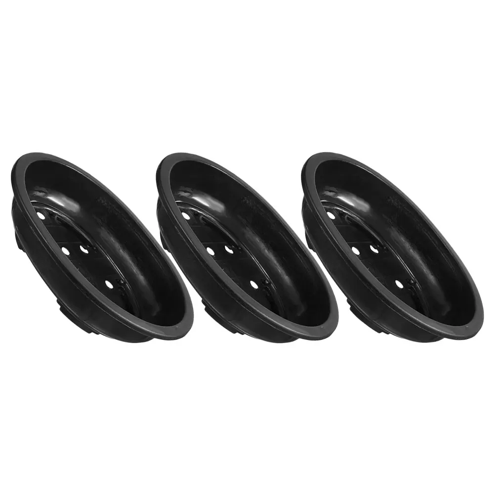 3 Pcs Large Oval Plastic Flower Pot Bonsai Planters Flowerpot Household Container Pots Pp Garden
3 Pcs Large Oval Plastic Flower Pot Bonsai Planters Flowerpot Household Container Pots Pp Garden