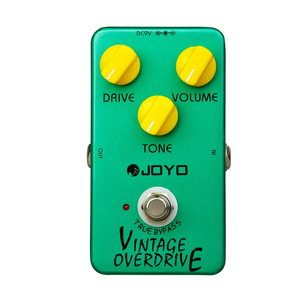 JOYO JF-01 Vintage Overdrive Guitar Pedal Producing Warm Mild Smooth Overtone Overdrive Pedal with Sustain Effects
JOYO JF-01 Vintage Overdrive Guitar Pedal Producing Warm Mild Smooth Overtone Overdrive Pedal with Sustain Effects