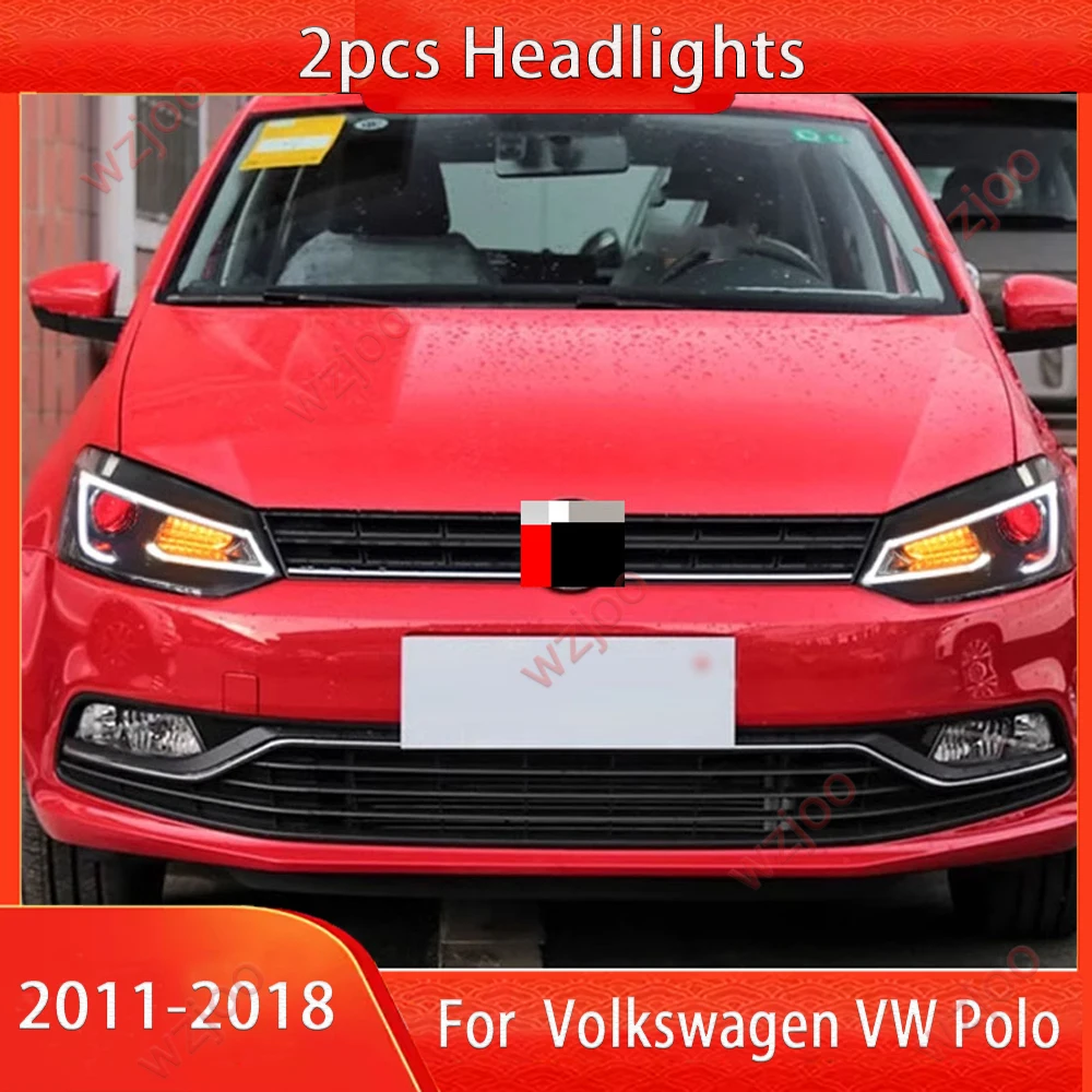 Автомобильные фары для VW POLO 2011-2018, светодиодные автомобильные фары в сборе, обновление, комплект аксессуаров для линз проектора с высокой настройкой
Автомобильные фары для VW POLO 2011-2018, светодиодные автомобильные фары в сборе, обновление, комплект аксессуаров для линз проектора с высокой настройкой