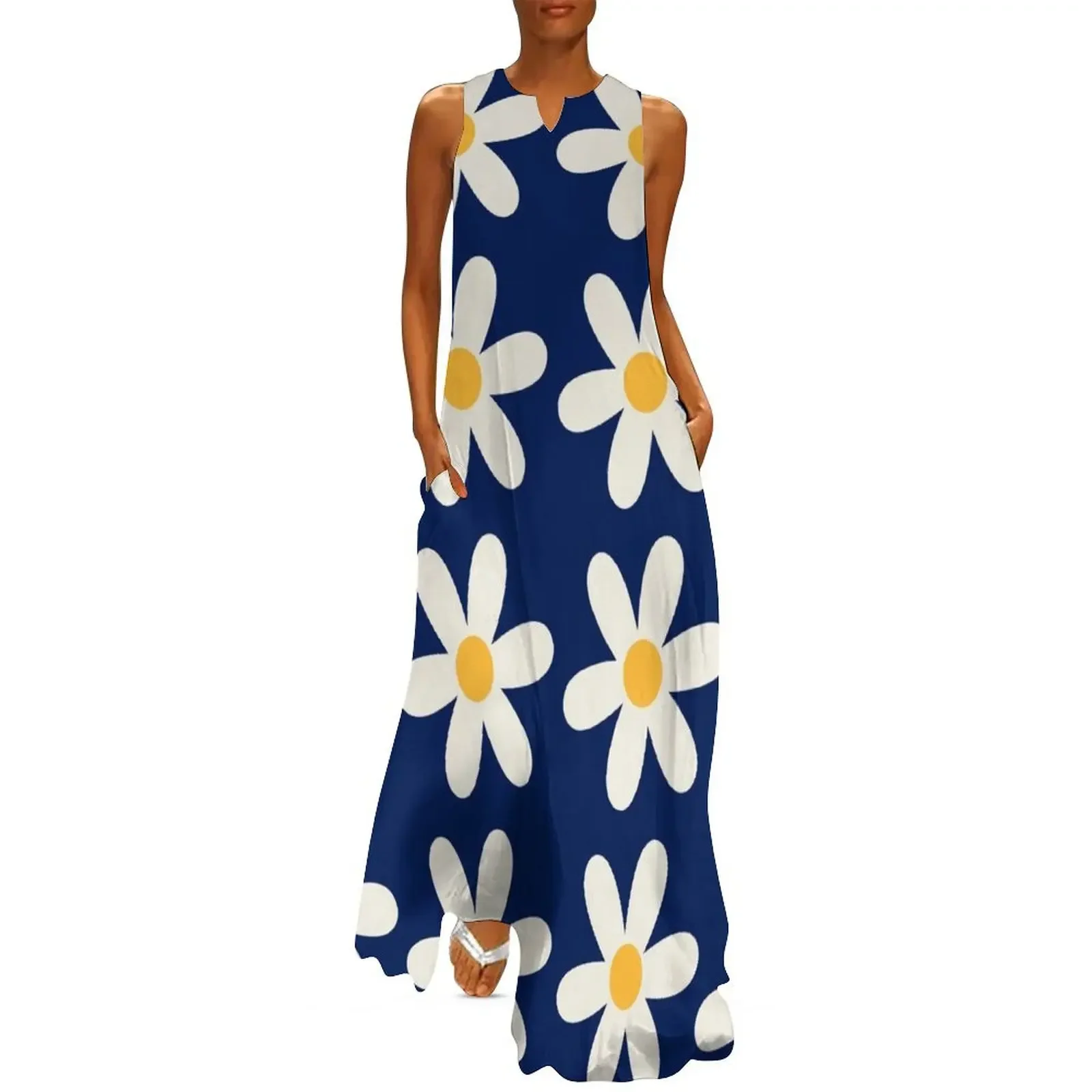 Navy Daisy Pattern Long Dress Party dresses dress korean style clothing women summer 2025 women's summer clothing 2025 Dress
Navy Daisy Pattern Long Dress Party dresses dress korean style clothing women summer 2025 women's summer clothing 2025 Dress