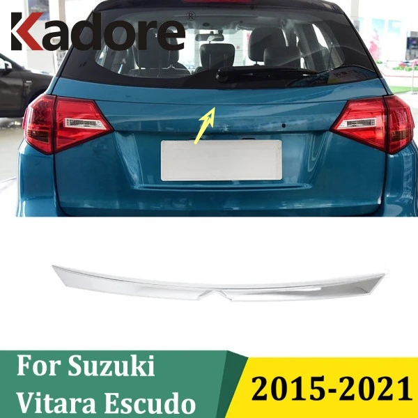 Для Suzuki Vitara Escudo 2015 2016 2017 2018-2021 хромированная задняя крышка багажника автомобиля, защитная накладка для задних ворот, внешние аксессуары
Для Suzuki Vitara Escudo 2015 2016 2017 2018-2021 хромированная задняя крышка багажника автомобиля, защитная накладка для задних ворот, внешние аксессуары