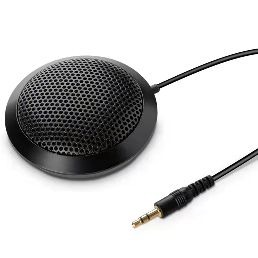 360° Omnidirectional Condenser Microphone Desktop Wired Microphone Voice Conference Microphone (3.5mm AUX Audio Plug)
360° Omnidirectional Condenser Microphone Desktop Wired Microphone Voice Conference Microphone (3.5mm AUX Audio Plug)