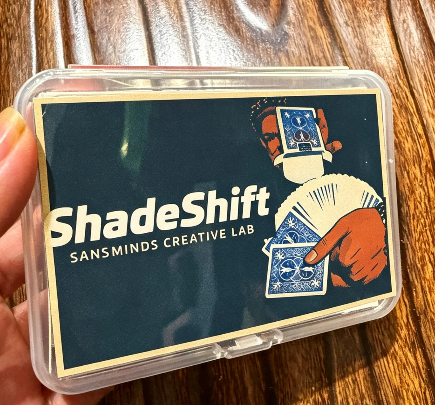 ShadeShift by SansMinds Creative Lab Close-Up Mentalism Magic Trick, Stunning Color & Card Transformation, Professional Prop
ShadeShift by SansMinds Creative Lab Close-Up Mentalism Magic Trick, Stunning Color & Card Transformation, Professional Prop