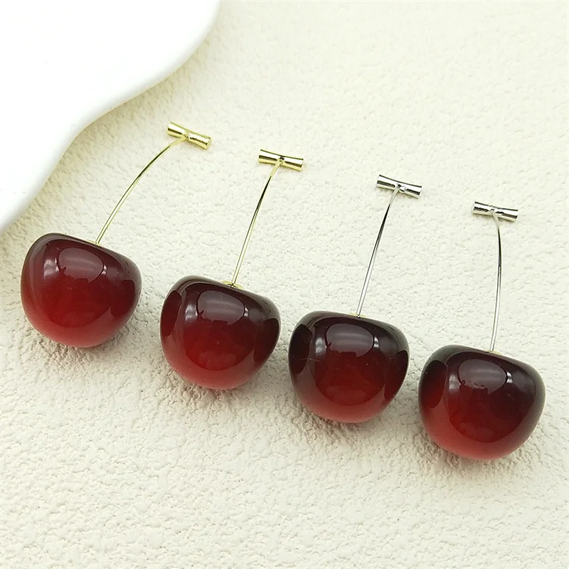 Exquisite Red Cute Cherry Pendant Drop Earrings for Women Girls Sweet Shiny Gold Color Dangle Stud Earring Daily Jewelry Gift
Exquisite Red Cute Cherry Pendant Drop Earrings for Women Girls Sweet Shiny Gold Color Dangle Stud Earring Daily Jewelry Gift